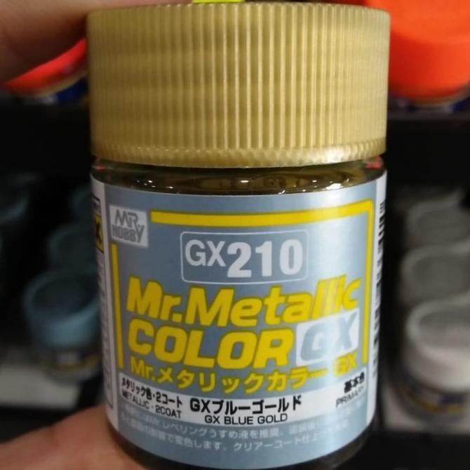 Mr Hobby Mr Metallic Color GX210 GX Blue Gold