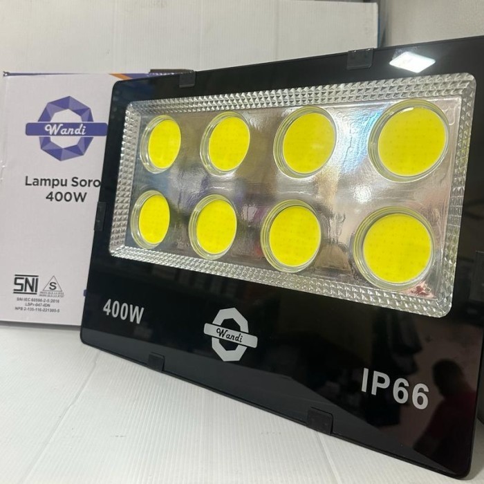 LAMPU SOROT LED FLOODLIGHT COB 400W 400WATT