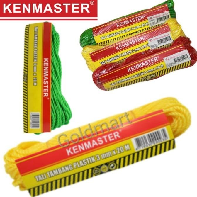 

@@@@] Tali Tambang 5mm x 20m / Kenmaster Tali Tambang Plastik