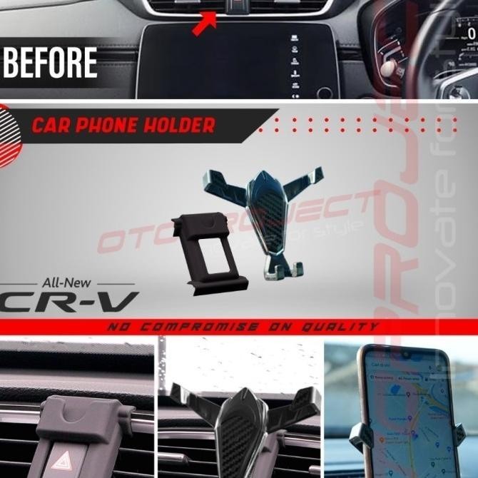 Car Phone Holder Mobil All New Crv Dudukan Hp Cr-V Otoproject