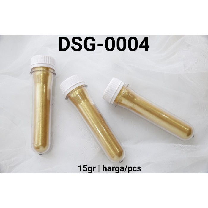 

Terbaru Gr-Dsg Lustre Luster Dust Bubuk Pewarna Metalik Emas Gold Promo Terlaris