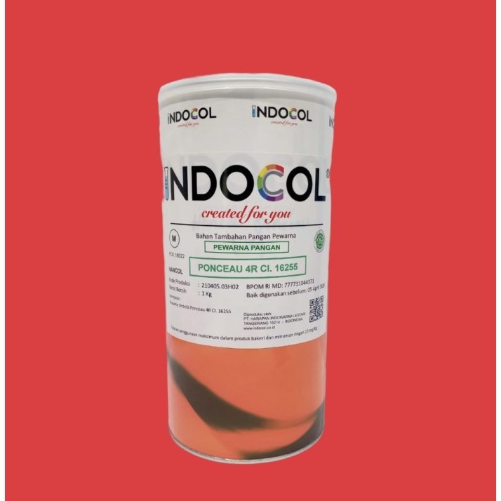 

Terbaru Pewarna Makanan Indocol Ponceau 4R Ci.16255 Promo Terlaris