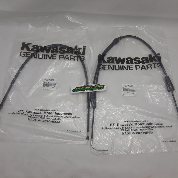 Free ongkir KABEL GAS KABEL KOPLING NINJA R SS UNTUK STANG PIPA ORIGINAL KAWASAKI