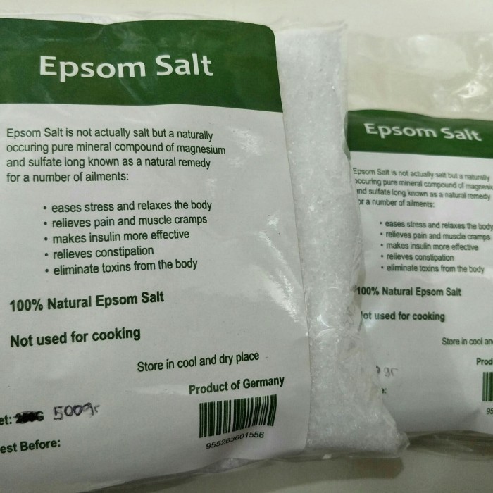 

Natural Epsom Salt 500G 032