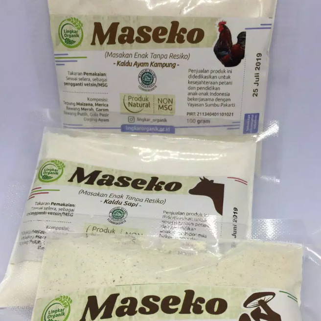 

Maseko Kaldu Refil Lingkar Organik 100Gr 002