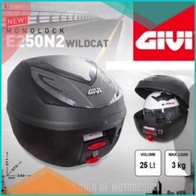 Box Motor Top Box Givi + Breket Box Nmax Old Nmax New 2020/2021 16novz