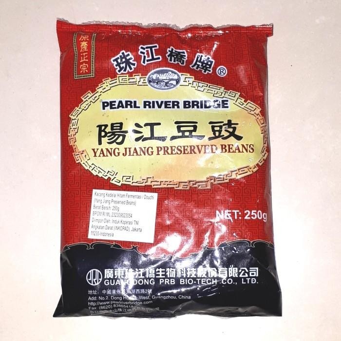 

Preserved Black Beans / Tausi Pearl River Bridge 250gr Best Seller