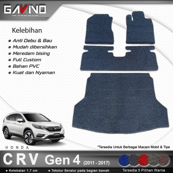 Bisa COD Kaet Mobil Honda Crv Gen 4 / Mie Bihun / Coilmat / Aksesoris Mobil