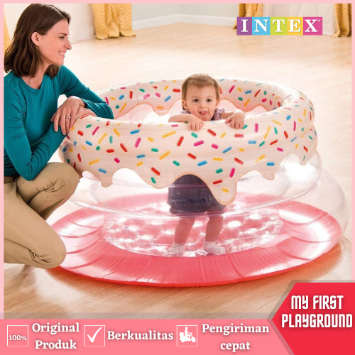 Intex My First Playground Gym Soft Sides Baby Box Area Main Istana Balon Tempat Bermain Anak Bayi Ma