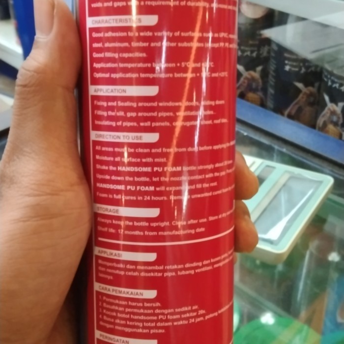 Fire Blok Fu Foam Puff Dino Excelent Adhesive Terbaru