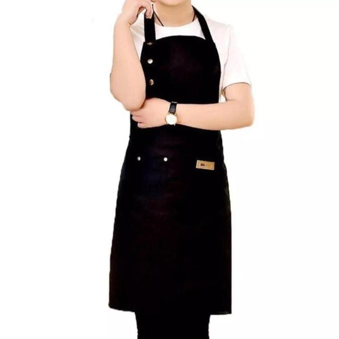 Apron Celemek Drill Korean Style/ Apron/ Celemek/ Barista