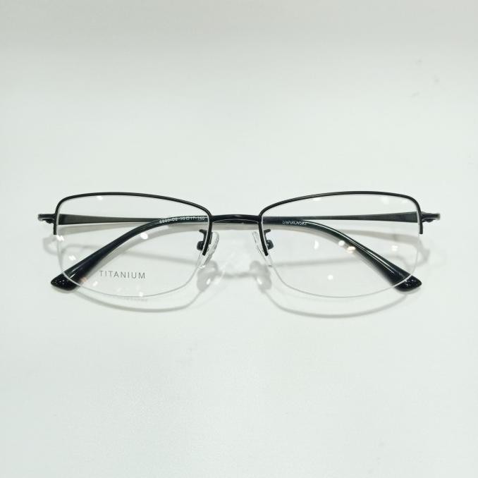 Kacamata Wanita Half Frame Titanium