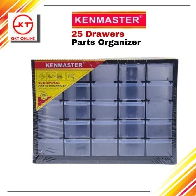Rak Susun 25 Laci Serbaguna Plastik / 25 Drawers Kenmaster