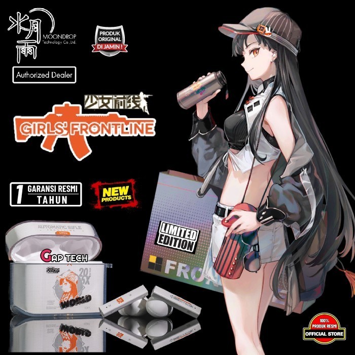 Moondrop Nekocake Girls Frontline ANC True Wireless Headphone / TWS