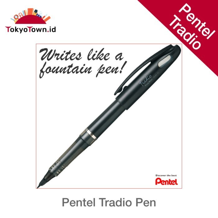 

Ready Pentel Tradio Pulaman Ink Pen