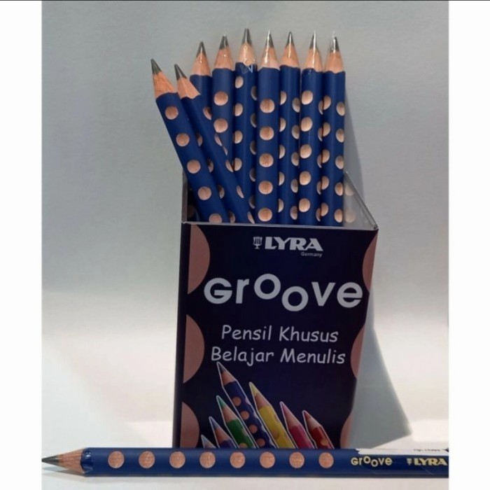 

Ready Pencil Pensil Lyra Groove Jumbo B Belajar Menulis Triangular Dus 12 pc