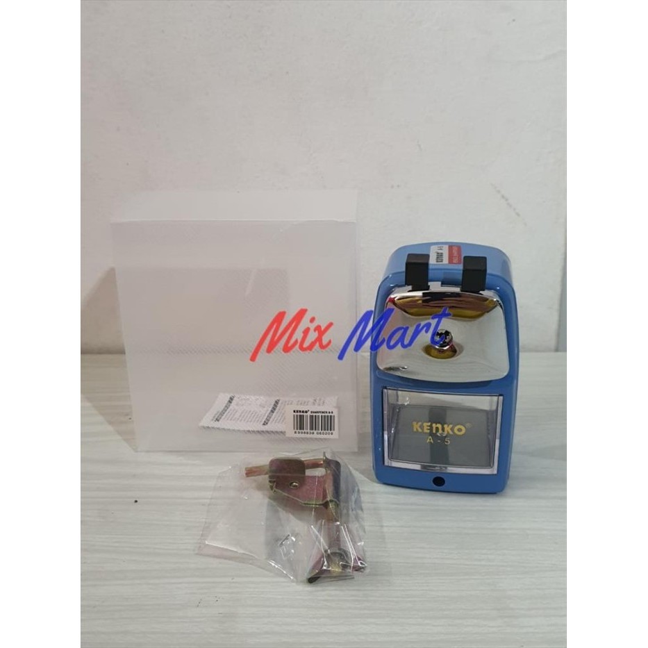 

Ready Serutan Pensil Kenko Pencil Sharpener A5 / Rautan