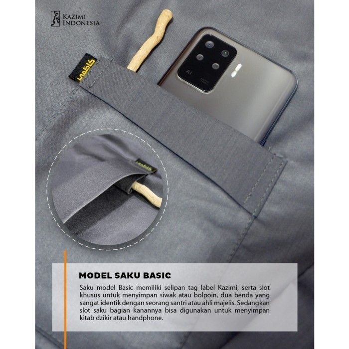 Baju Muslim Baju Koko Habaib Habaib Haibah Kazimi Putih