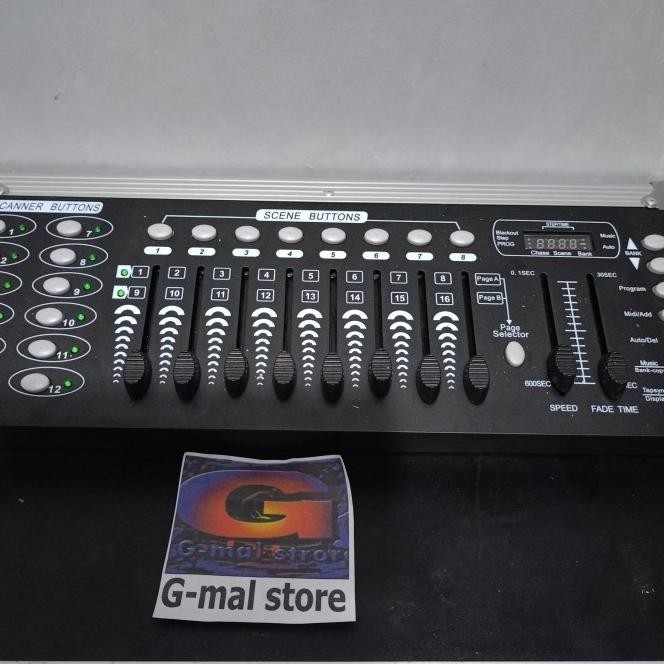 Mixer Lampu Lighting Panggung Dmx 512/192 Controller