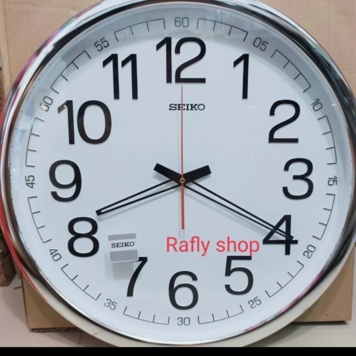 Jam Dinding Seiko Putih Besar 50Cm