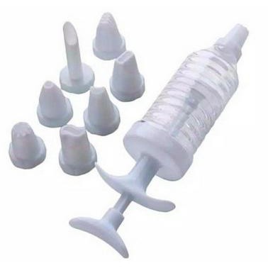 Suntikan Injek Press Adonan Krim Cream Alat Penghias Dekorasi Kue Roti | Elysiastores