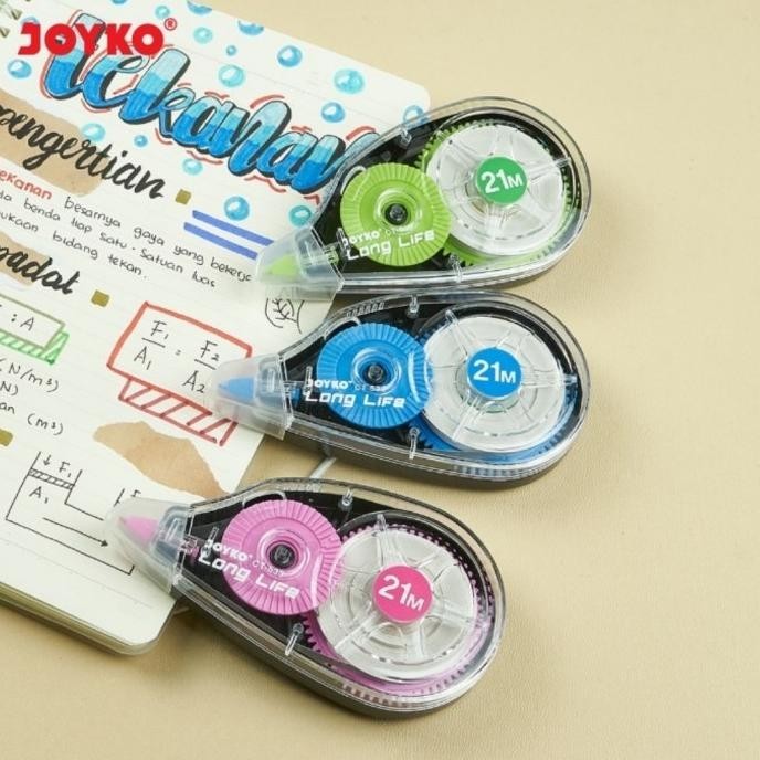 

Correction Tape / Tip Ex Kertas Joyko CT-533