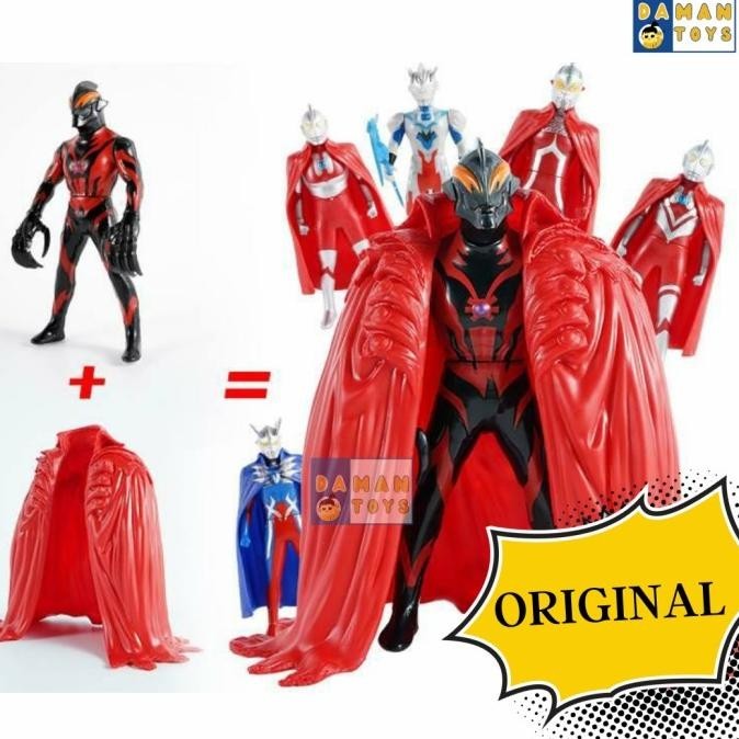 Mainan Diy Ultraman Ultra Act Kaiser Belial Zero Z Alpha Zoffy Taiga Anotteme
