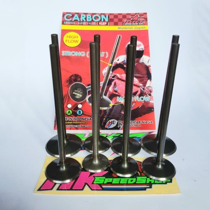 Klep Brt Valve Carbon Ab Batang 5Mm 19 20 21 22 23 24 25 26 27 28 29