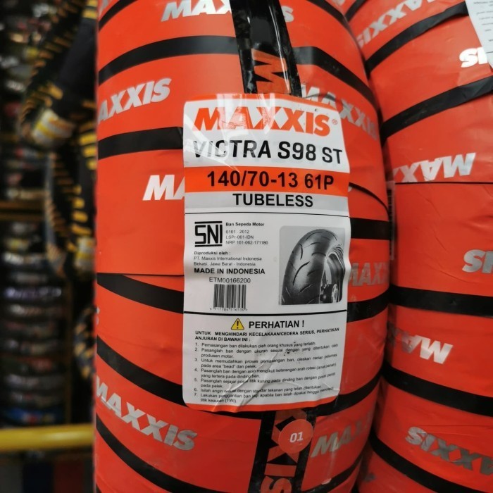 Ban Maxxis 140/70-13 Ban Belakang Ukuran Lebar Motor Yamaha Nmax