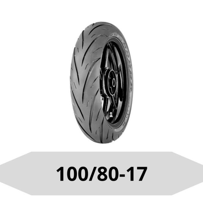 Ban Motor Ring 17 ( 100/80 ) Exato Ban Irc 100/80-17 Irc Tubeless