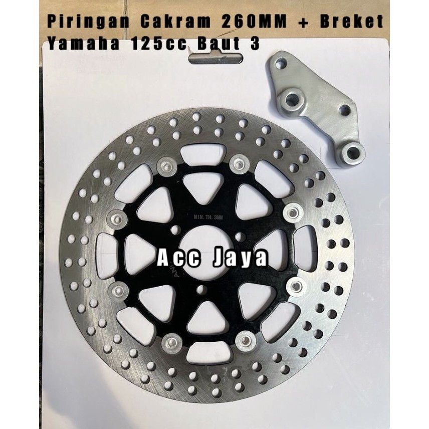 Piringan Cakram Disc 260Mm Mio Gear Soul Gt 125 Mio S Xride125 Fino125