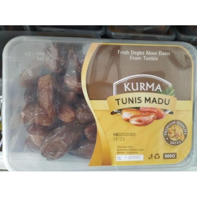 

Kurma 500Gr : Ajwa, Tunis, Khalas, Sukkari, Palm'Fruit