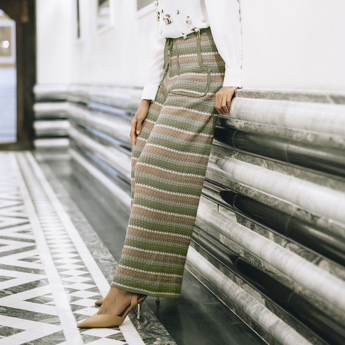 Jenna & Kaia - Belva Pants Green Terlaris