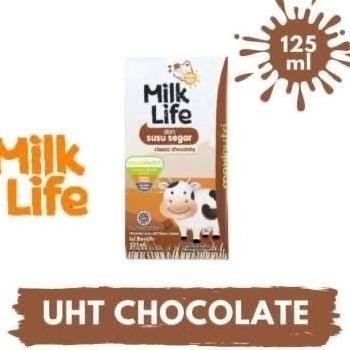 

Susu UHT Milk Life Chocolate 125 ml (1 kardus isi 40 pcs)