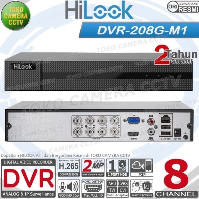 Dvr Recorder Cctv Hilook 8 Channel Cctv Hilook 8Ch 2Mp