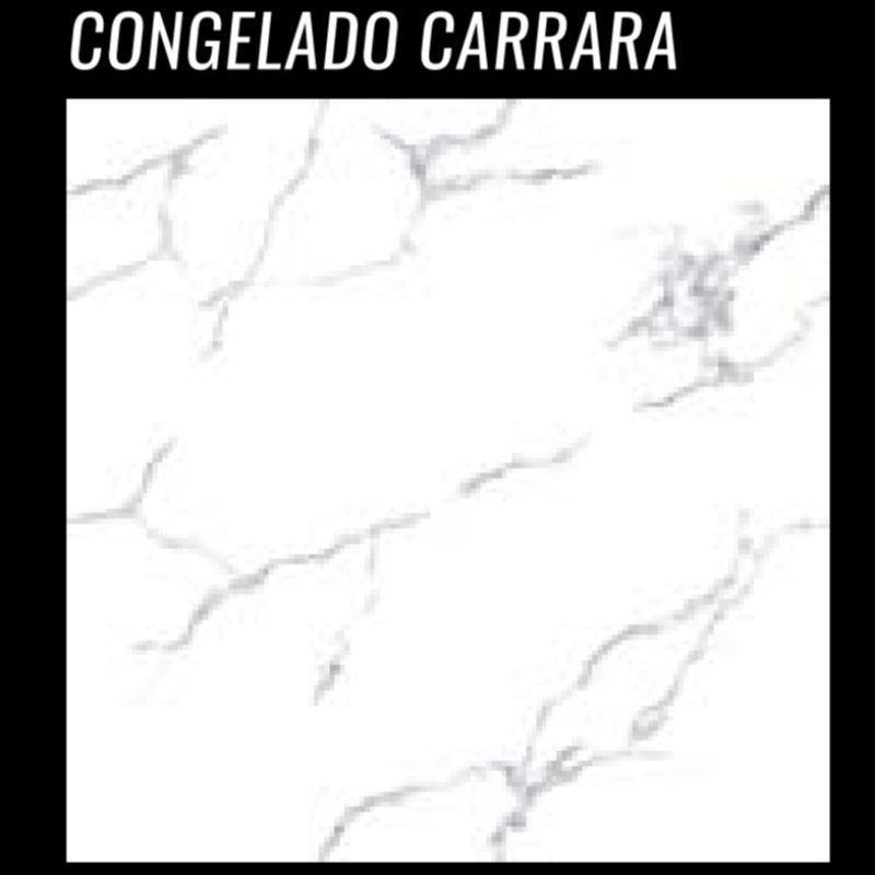 GRANIT GLOSSY MOTIF MARBEL PUTIH CONGELADO CARRARA UKURAN 80X80 BY GARUDA