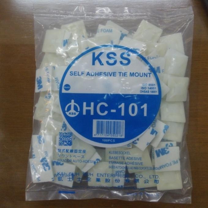 

Tie Mount Hc-101 Kss / Tee Mount Hc-101 / Pengikat Kabel Ties Kss