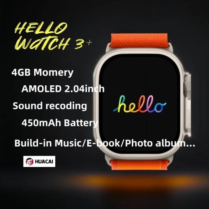 Upgrade Hello Watch 3 Plus New Incredible Ui Design Futuristik