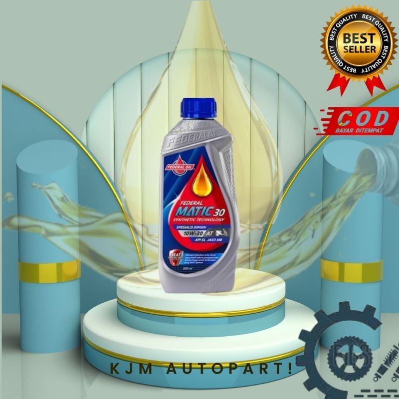 OLI OIL FEDERAL MATIC 30 ECOMAXX 800ML SYNTHETIC SPECIAL 10W - 30 API SL JASO MB