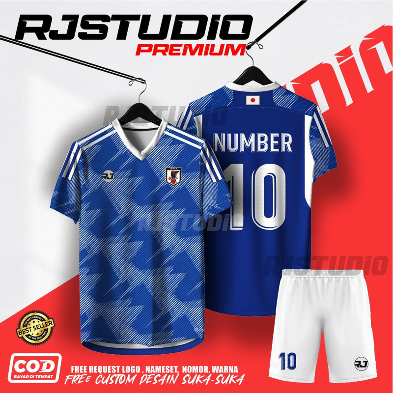 MILANO PREMIUM  JERSEY FANTASI TERBARU KAOS TIMNAS JEPANG AWAY WORLD CUP 2022 2018
