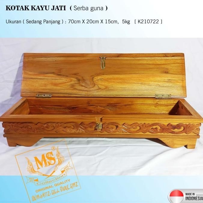 Kotak Kayu Jati | Kotak Pusaka Kualitas Premium