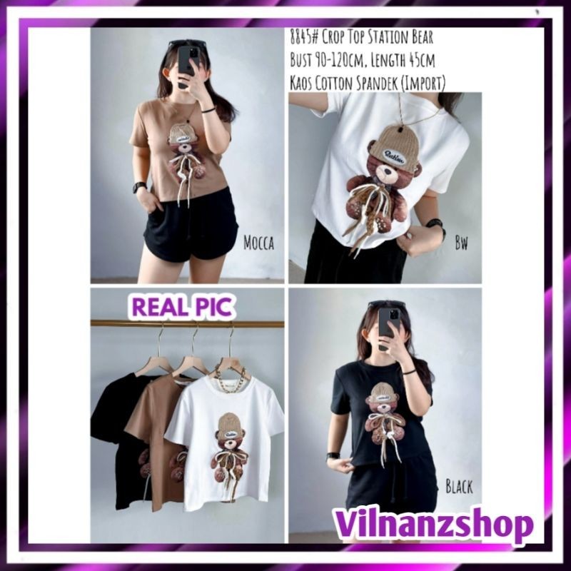 8845 Crop Top Station Bear VB