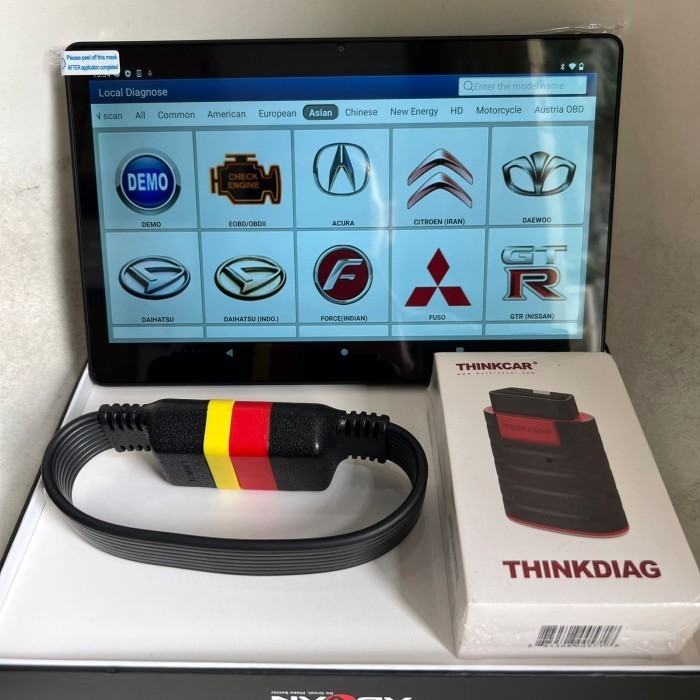 READY JUAL LAUNCH GOLO EASYDIAG + SOFTWARE X-431 PRO 3 FULL BRAND