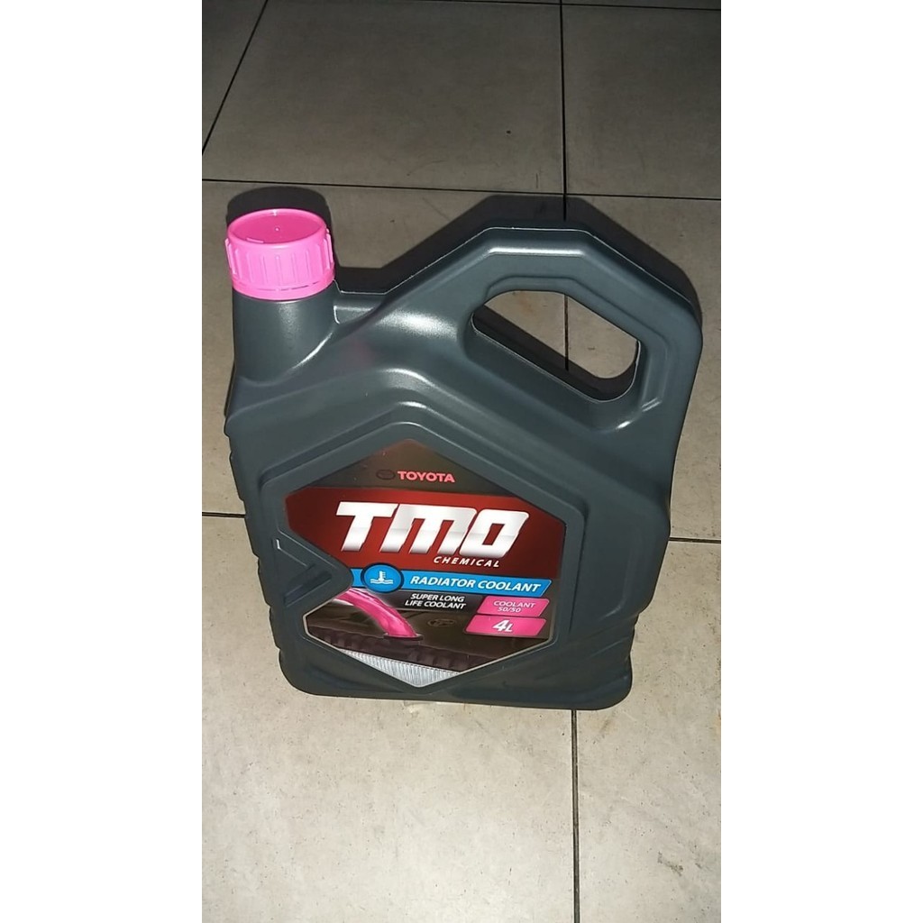 READY Toyota radiator 50/50 coolant 4Liter(warna merah pink) TMO