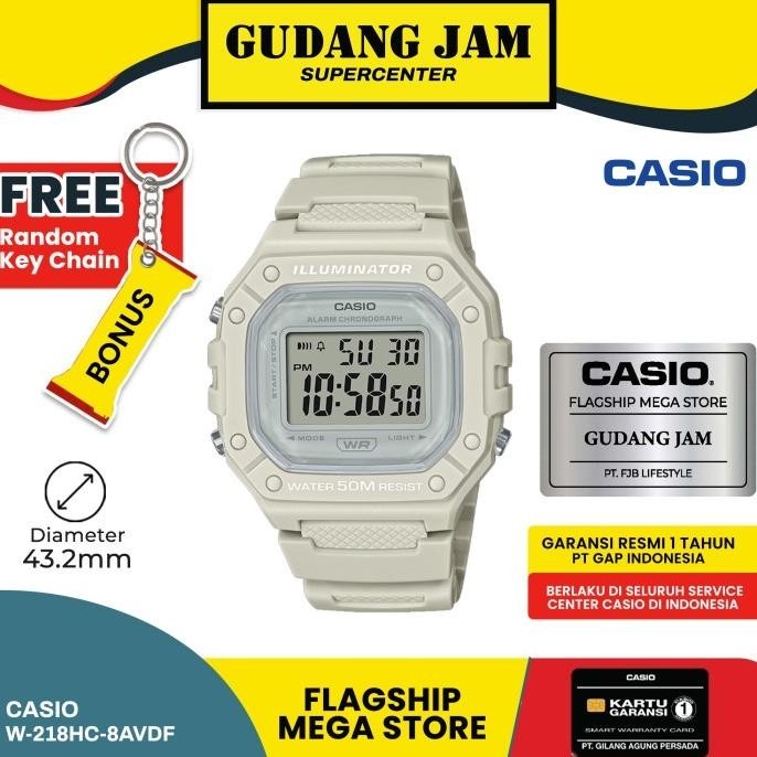 Casio General W-218Hc-8Avdf W-218Hc W-218 W218Hc W218