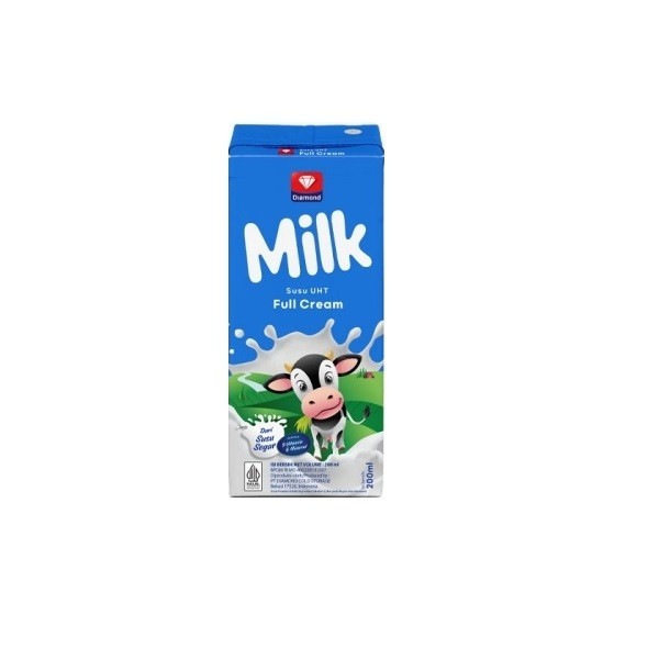 

DIAMOND MILK UHT FULL CREAM 200 ML