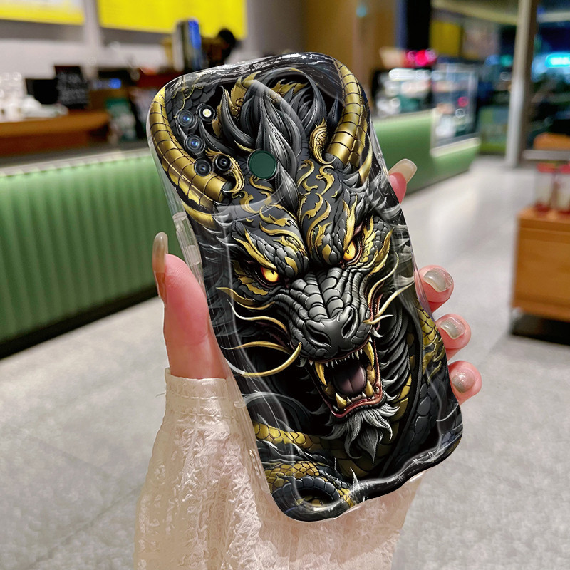 Casing Hp Realme 7i Realme C17 Realme 7 Pro Realme Narzo 20 Pro Case pola Black Beast Casing HP gand