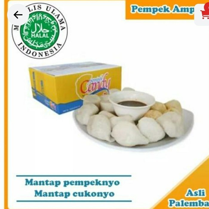 

pempek candy palembang asli paket hemat campur