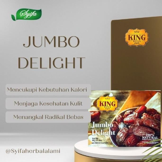 

Kurma Medjol Palestin Jumbo Delight 2Kg - King Dates