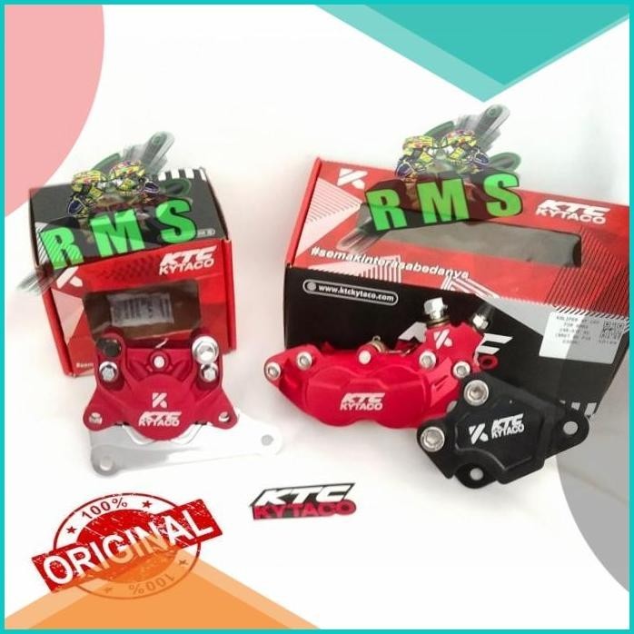 Paketan Kaliper Ktc Kytaco Nmax 155 Old Depan Belakang KTC Kytaco Grey